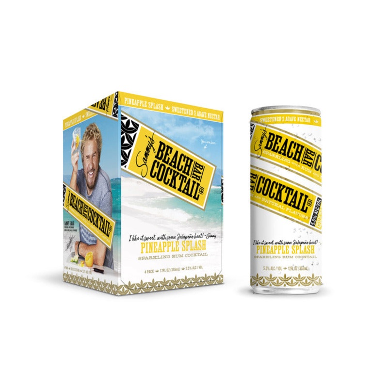 SAMMYS BEACH CKTL PINEAPL 11CAN4P