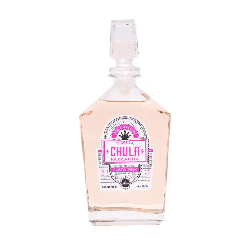 Chula Parranda Plata Pink Tequila 750mL