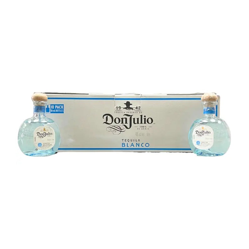 Don Julio Blanco Tequila Shooters 50mL x 10