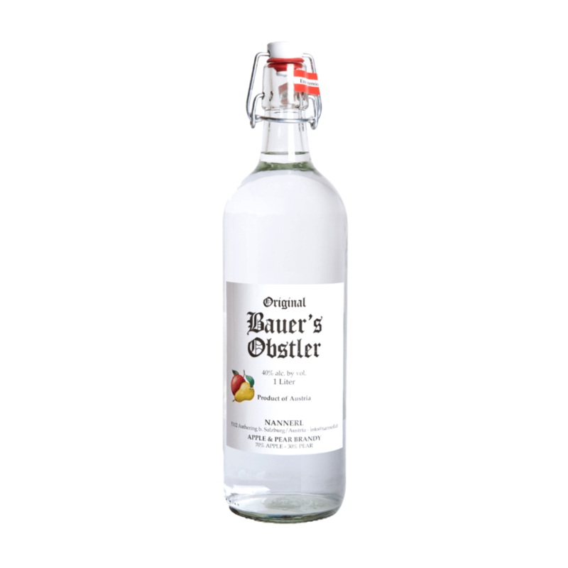 Nannerl Original Bauer's Obstler Apple Pear Brandy 1L