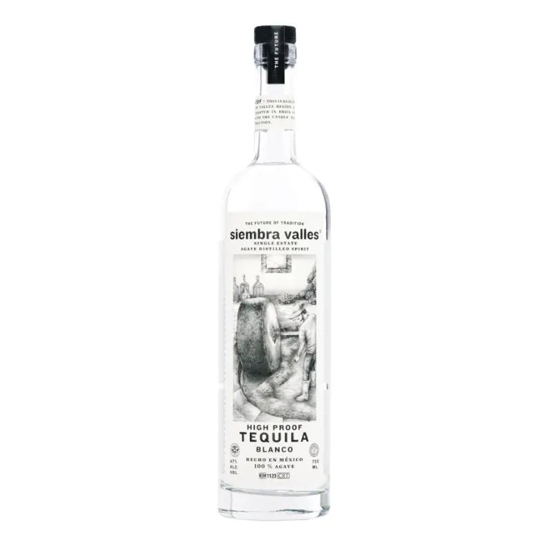 Siembra Valles High Proof Tequila Blanco Tahona 750mL