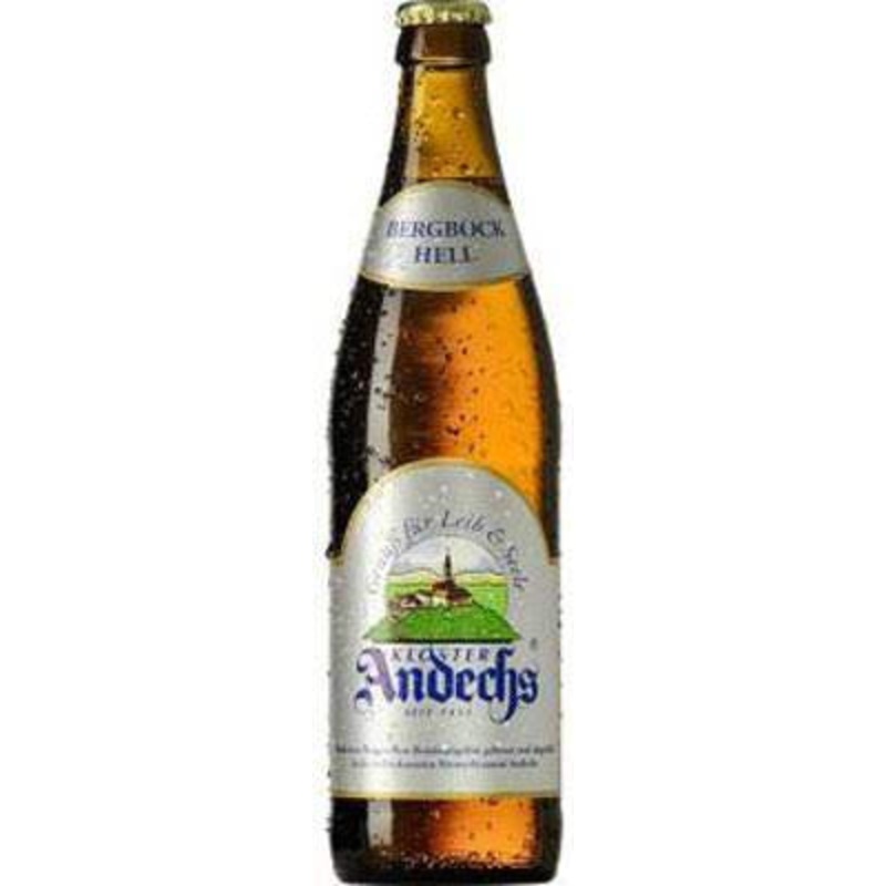 Andechs Bergbock Hell 6.% abv 500ml Blt