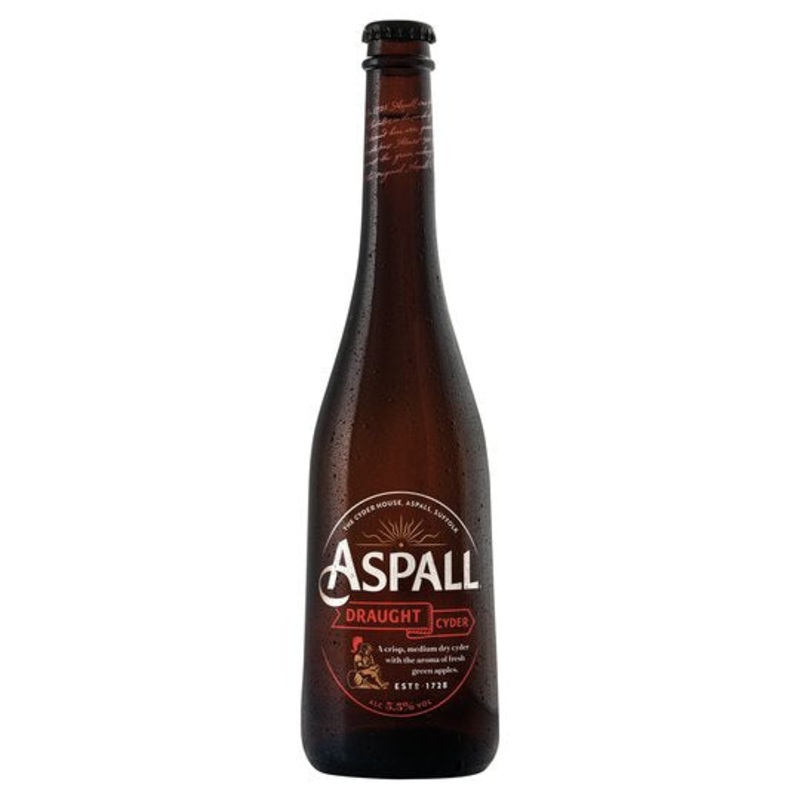 Aspall Draught Suffolk Cider 5.5% abv 500ml