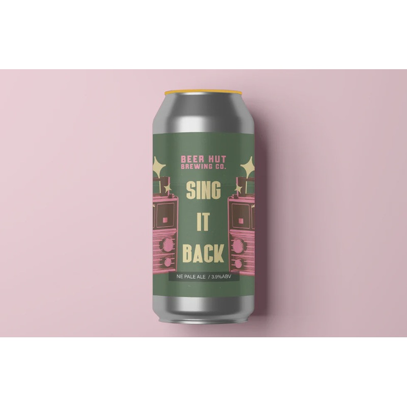 Beer Hut Sing it Back NE Pale Ale 3.9% abv 440ml Can