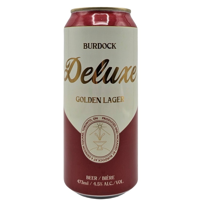Burdock Brewery Deluxe Golden Lager