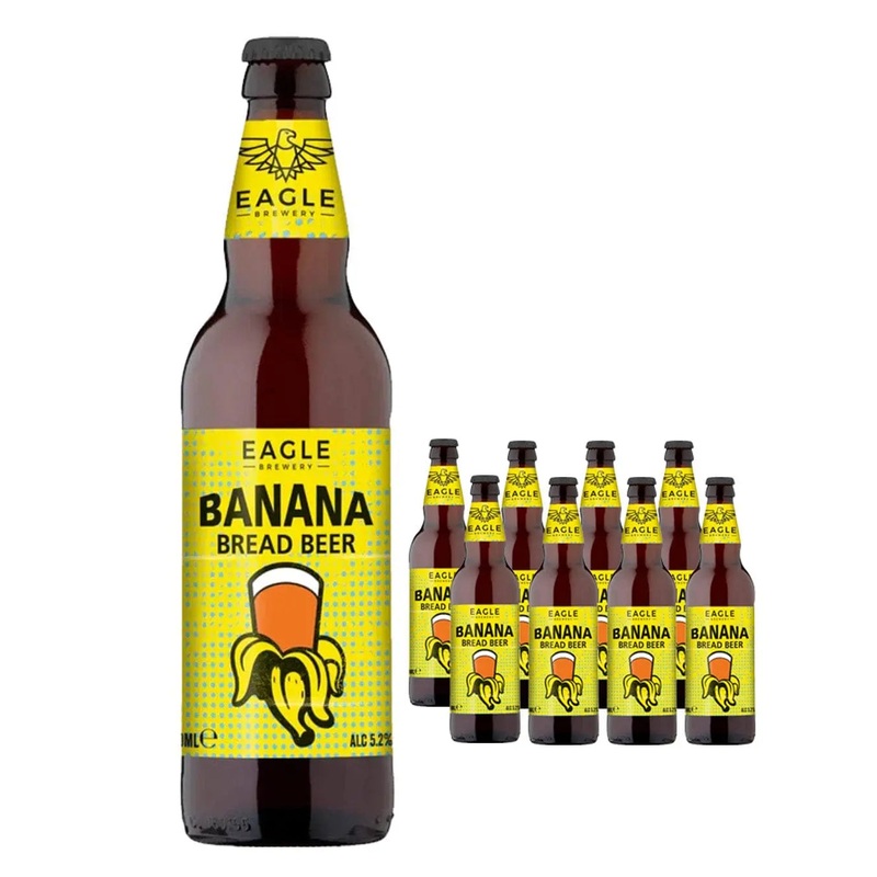 Eagle Banana Bread Beer Ale Multipack, 8 x 500 ml