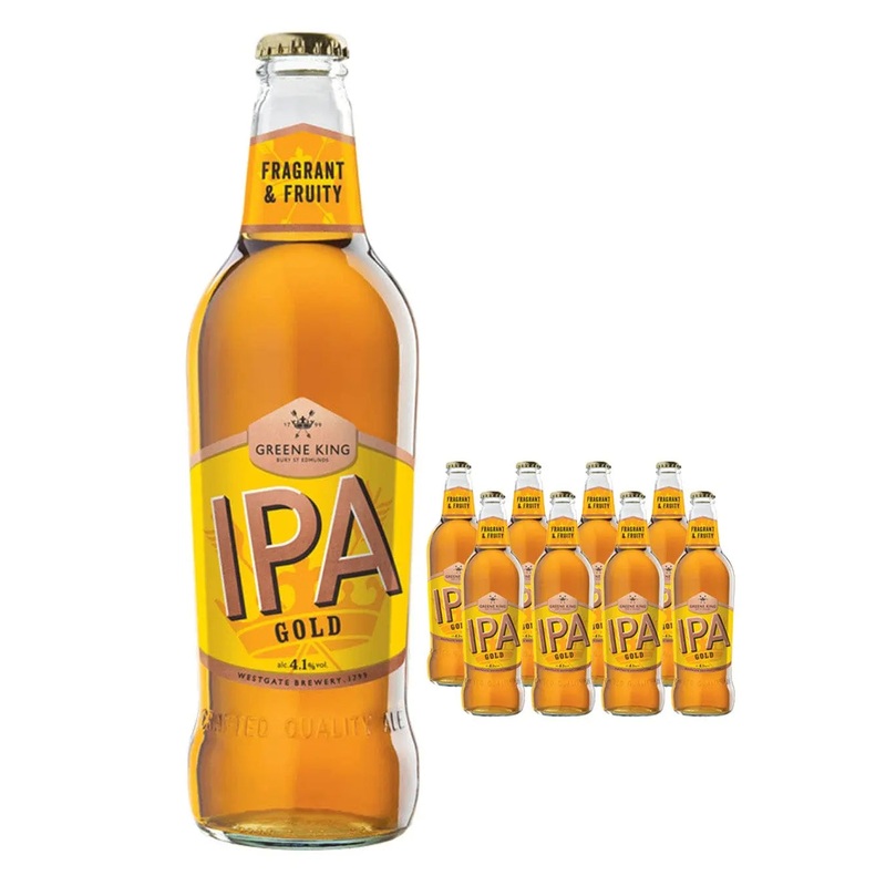 Greene King IPA Gold Beer Multipack, 8 x 500 ml