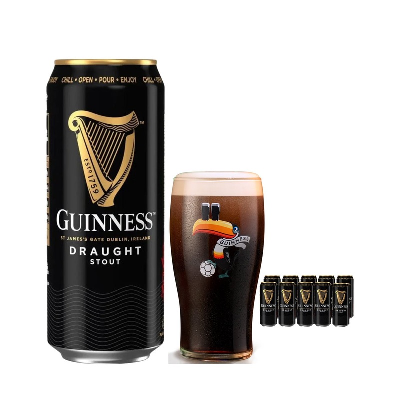 Guinness Draught Beer Can Multipack, 10 x 440 ml