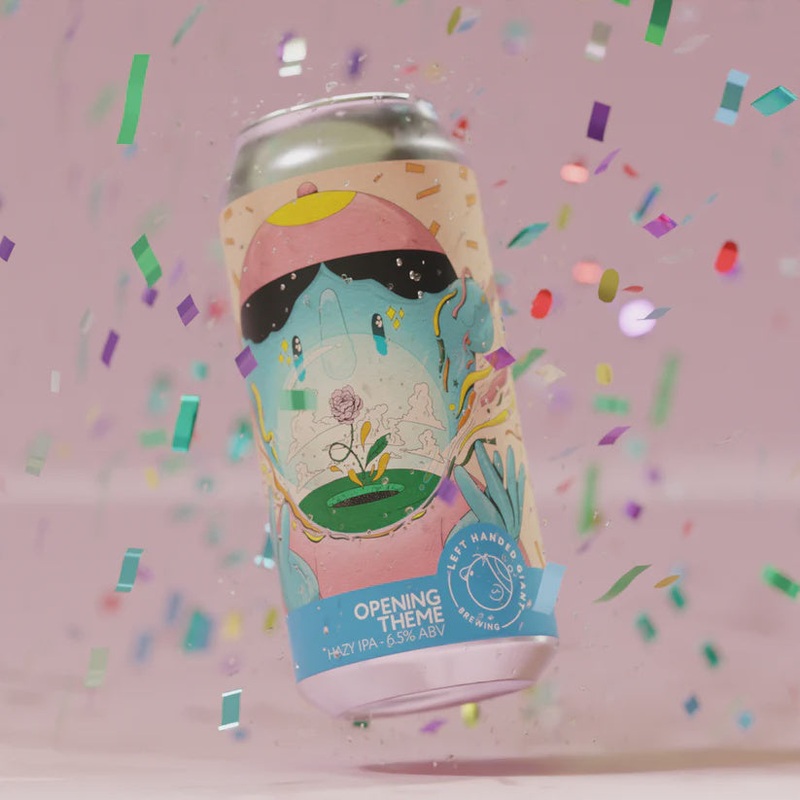 LHG Opening Theme Hazy IPA 6.5% abv 440ml Can