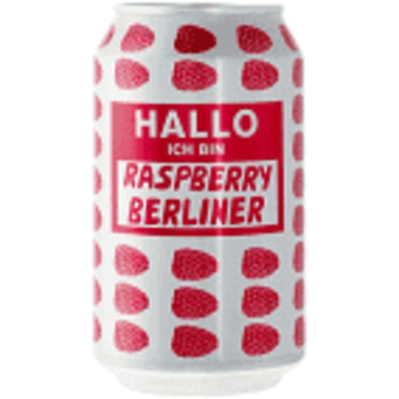 Mikkeller Hallo Ich Bin  Raspberry 3.7% abv 33cl Can