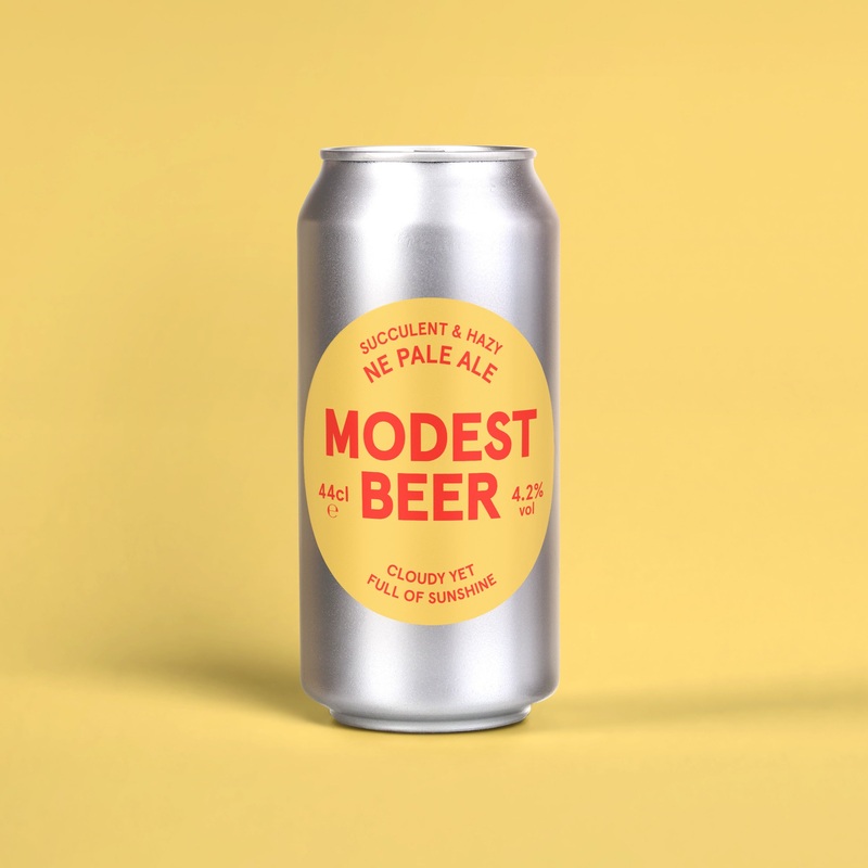 Modest NE Pale Ale 4.2% abv 440ml Can