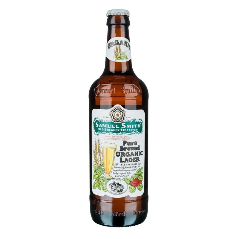 Samuel Smiths Organic Lager 5% abv 500ml