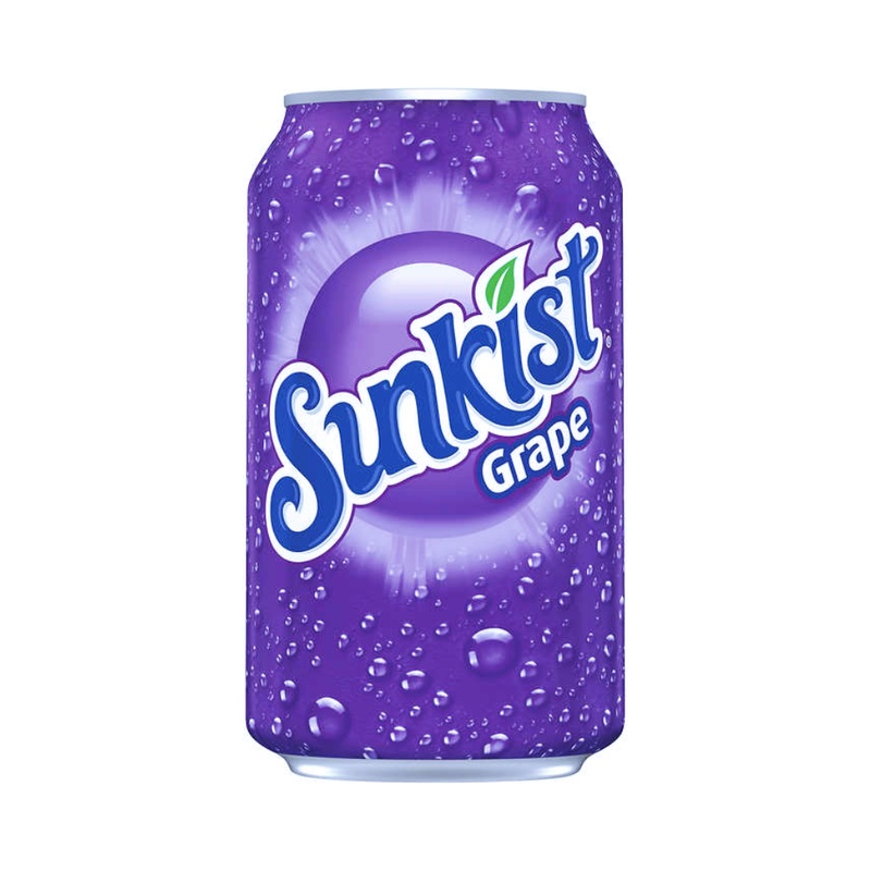 SUNKIST 12/12OZ GRAPE CAN