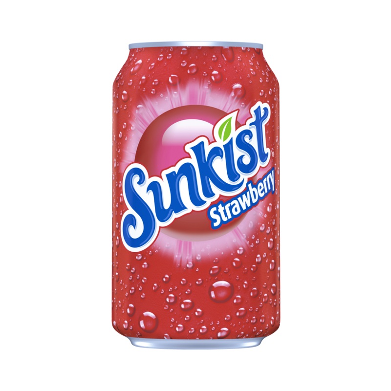 SUNKIST 12/12OZ STRAWBERRY CAN
