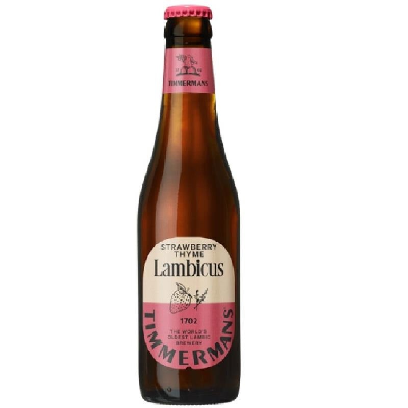 Timmermans Strawberry Thyme 4% abv 330ml Blt