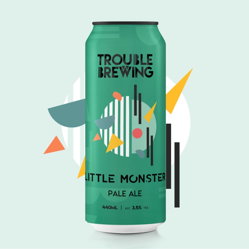 Trouble Brewing Little Monster Pale Ale 3.5% abv 440ml Can
