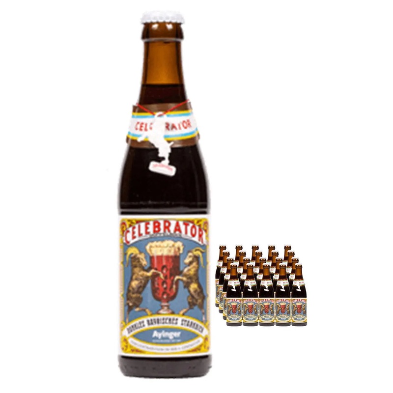 Ayinger Celebrator Doppelbock Beer Multipack, 24 x 330 ml