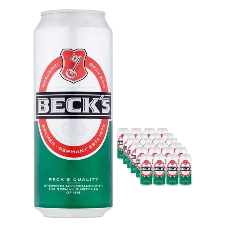Becks Lager Multipack, 24 x 440 ml