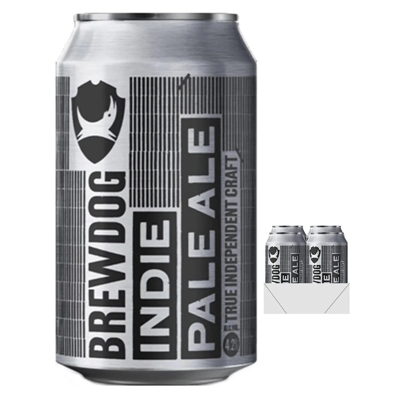 BrewDog Indie Beer Can Multipack, 4 x 330 ml