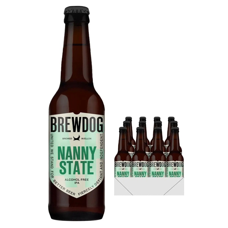 BrewDog Nanny State Beer Bottle Multipack, 12 x 330 ml