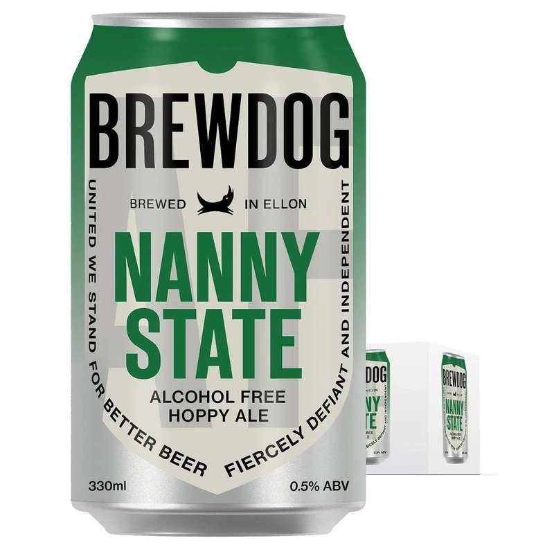 BrewDog Nanny State Can Multipack, 4 x 330 ml