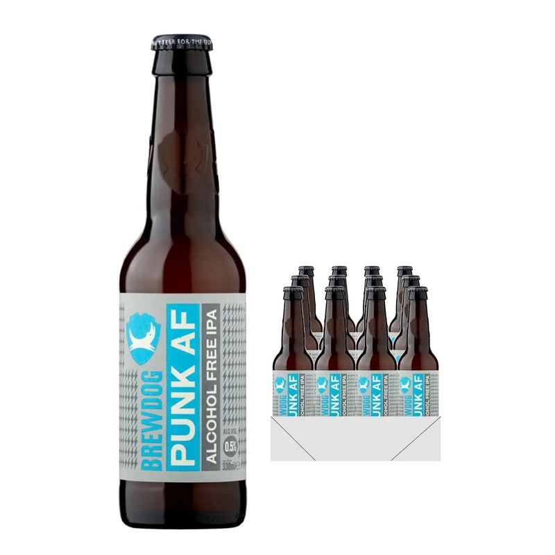 BrewDog Punk AF Beer Bottle Multipack, 12 x 330 ml