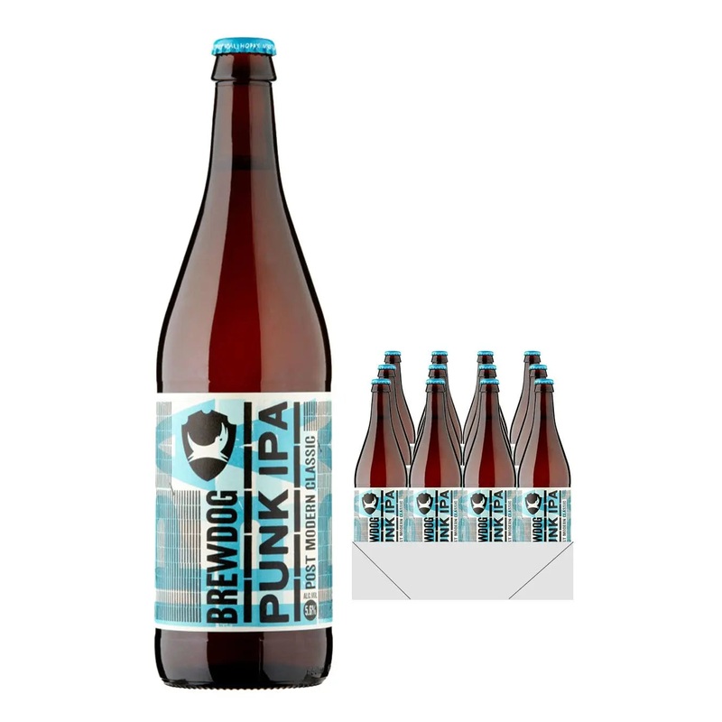 BrewDog Punk IPA Beer Bottle Multipack, 12 x 660 ml