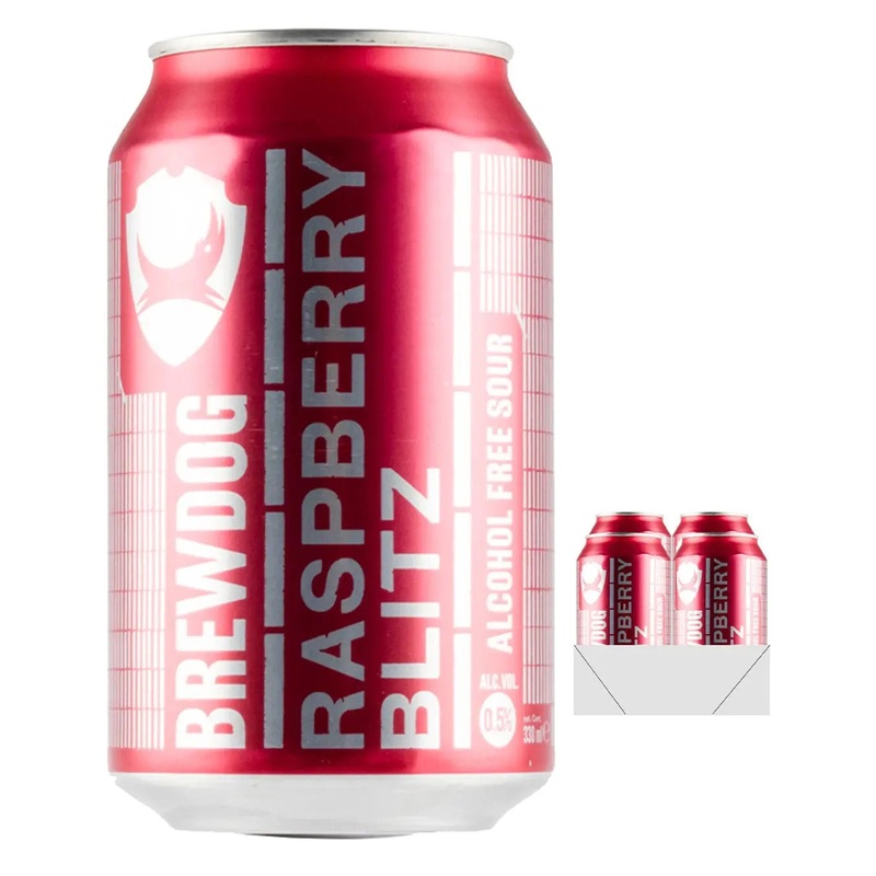 BrewDog Raspberry Blitz Can Multipack, 4 x 330 ml