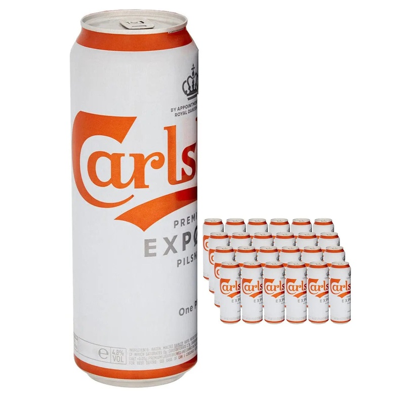 Carlsberg Export Lager Multipack, 24 x 500 ml