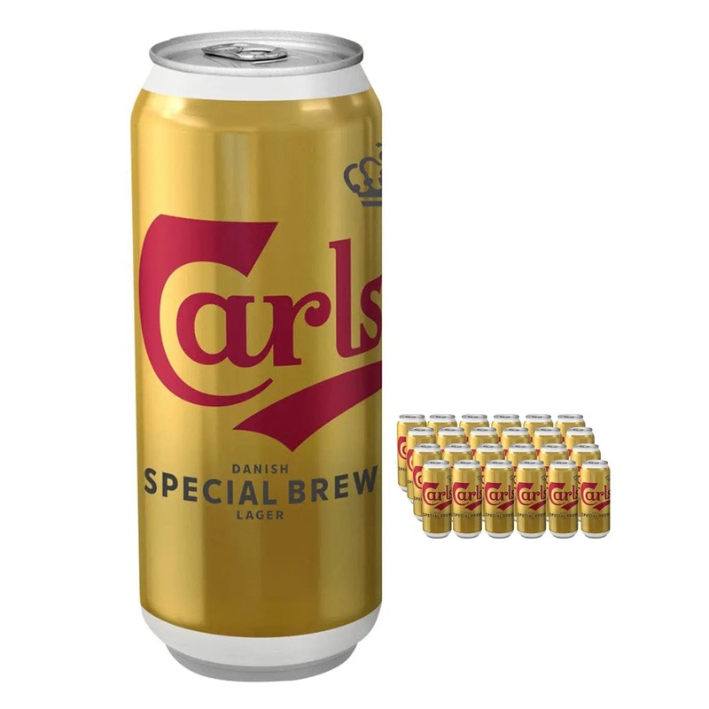 Carlsberg Special Brew Lager Beer Can Multipack, 24 x 500 ml