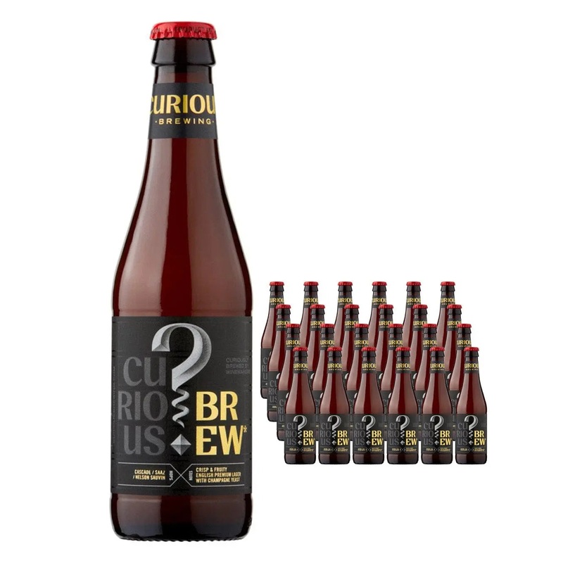 Curious Brew Lager Multipack, 24 x 330 ml