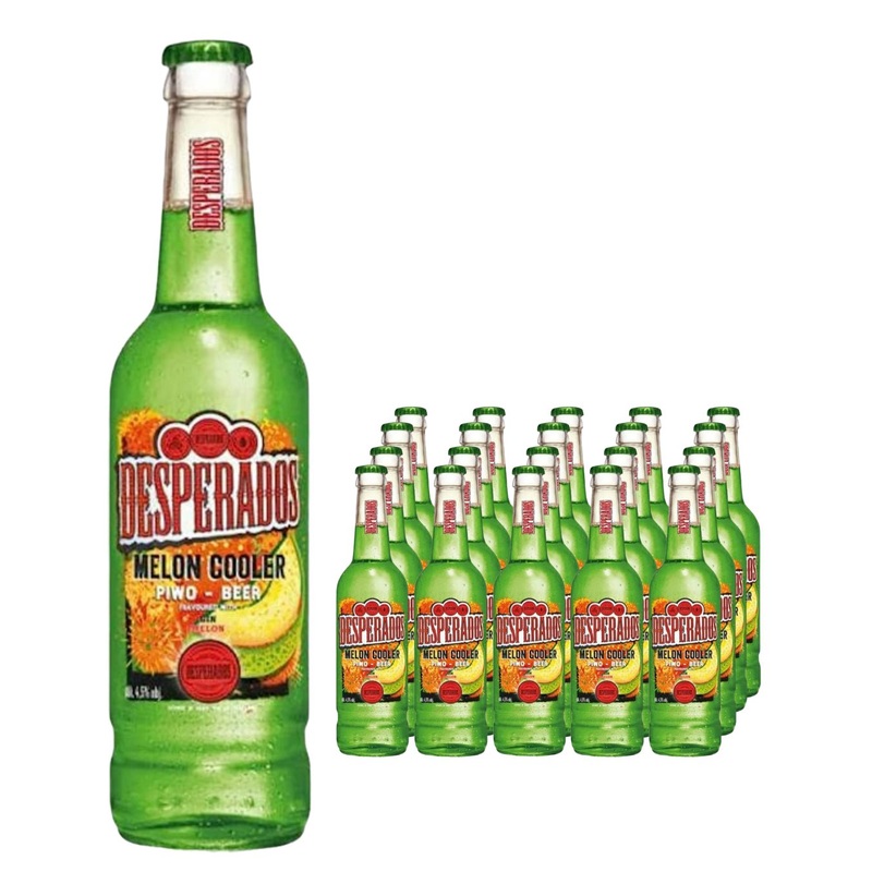 Desperados Melon Cooler Gin Lager Beer Multipack, 20 x 400 ml