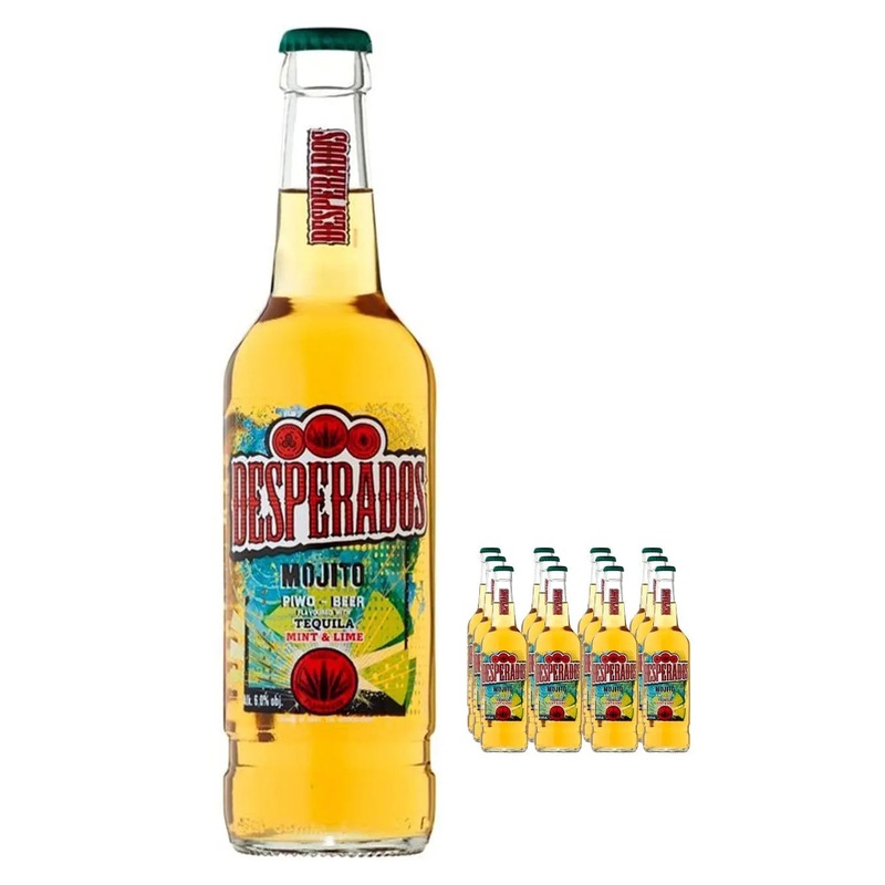 Desperados Mojito Tequila Lager Beer Bottle Multipack, 12 x 400 ml