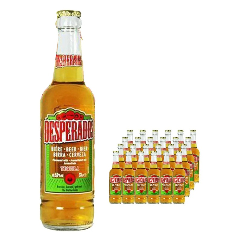 Desperados Premium Tequila Lager Multipack, 24 x 330 ml