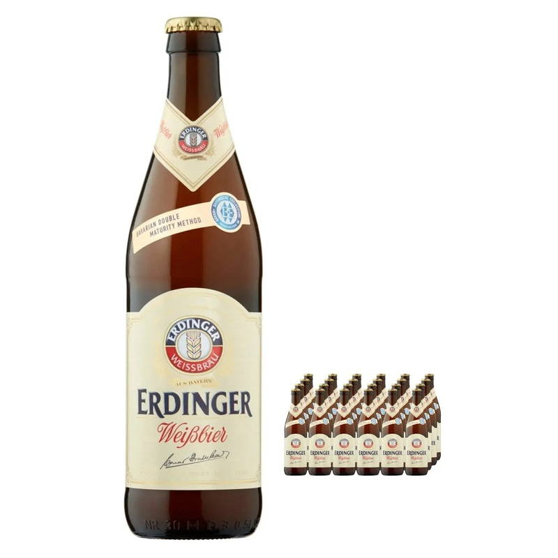 Erdinger Weissbier Beer, 12 x 500 ml