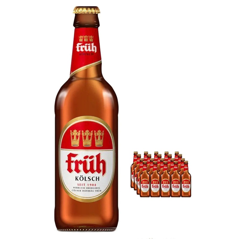 Fruh Kolsch Lager Pils Multipack, 20 x 500 ml