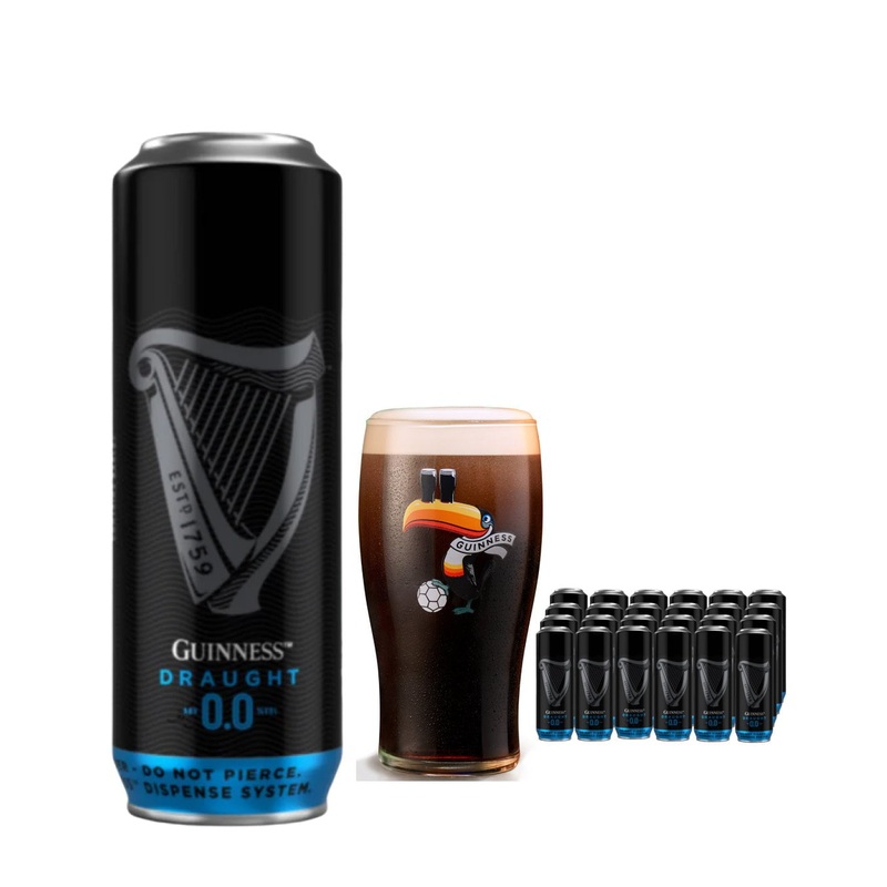 Guinness Alcohol Free Micro Draught Can Multipack, 24 x 558 ml