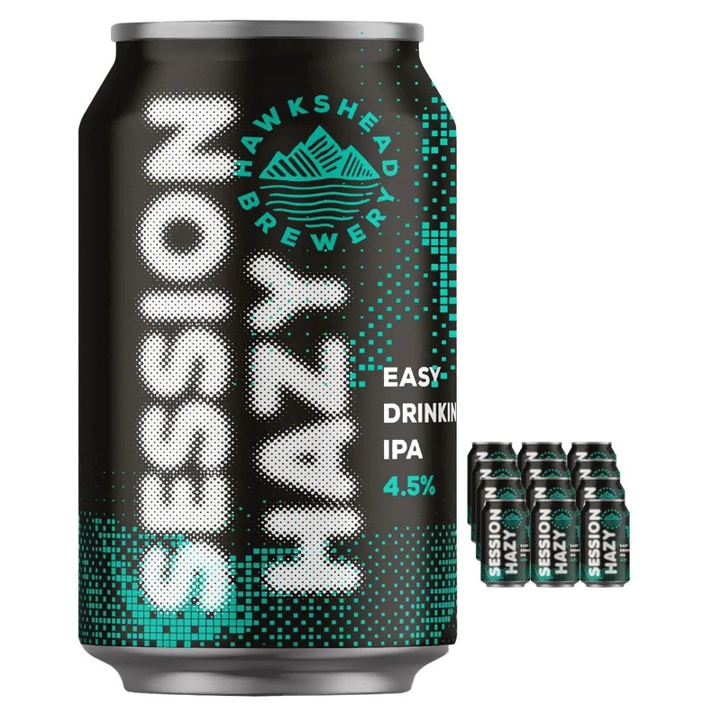 Hawkshead Session Lazy Beer Can Multipack, 12 x 330 ml
