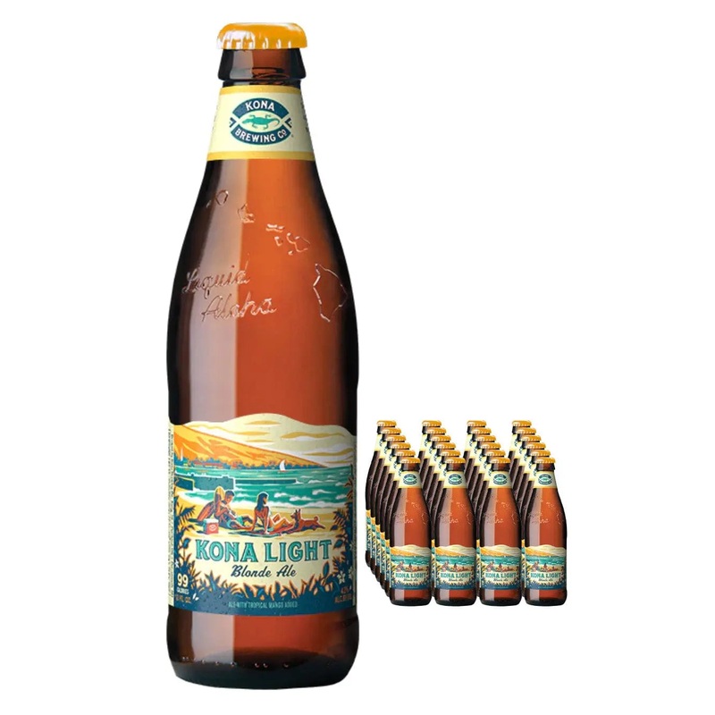 Kona Light Blonde Ale Multipack, 24 x 355 ml