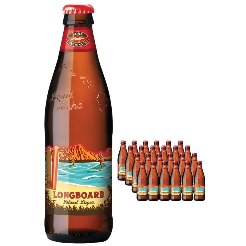 Kona Longboard Lager Bottle Multipack, 24 x 355 ml