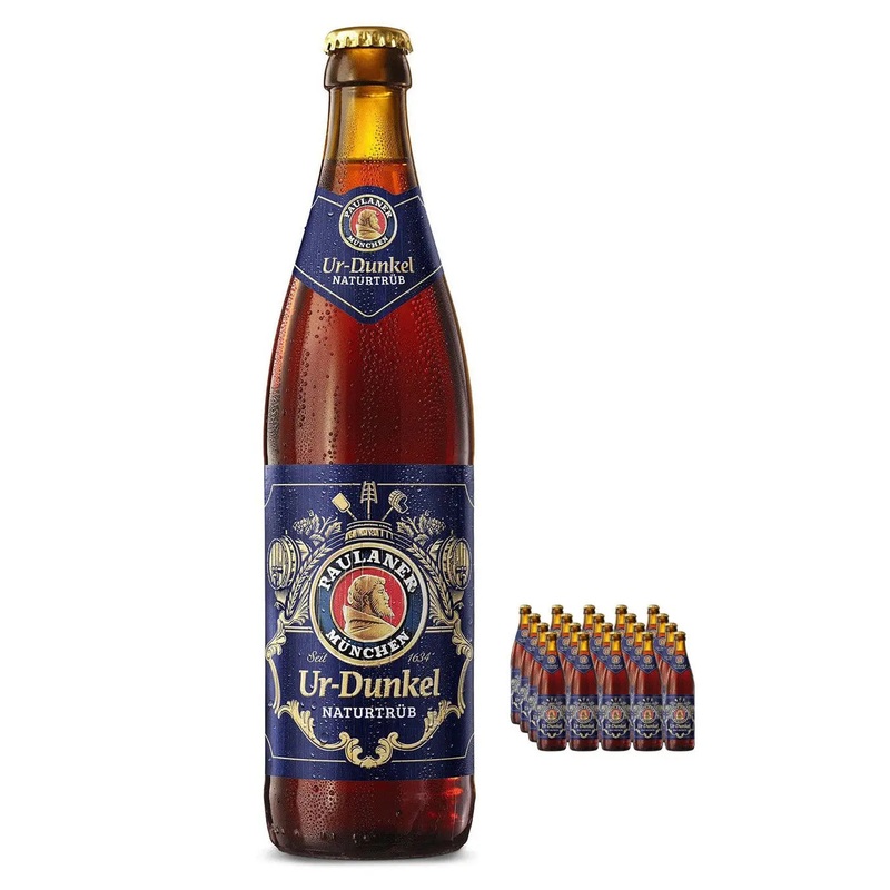 Paulaner Ur Dunkel Bottle Multipack, 20 x 500 ml