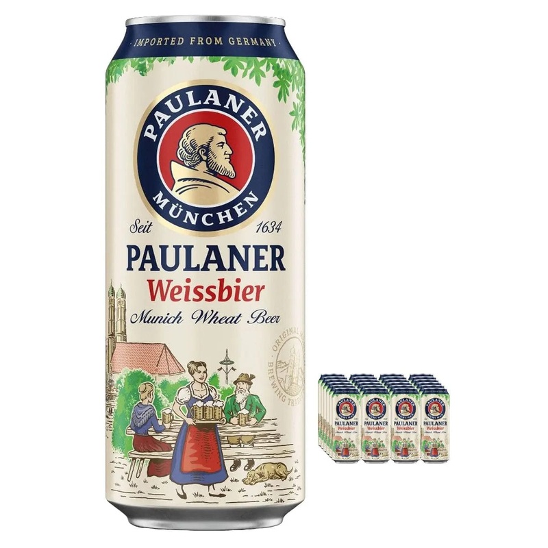 Paulaner Weissbier Can, 24 x 500 ml