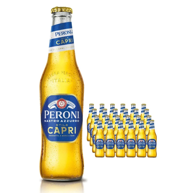 Peroni Nastro Azzurro Stile Capri Beer, 24 x 330 ml
