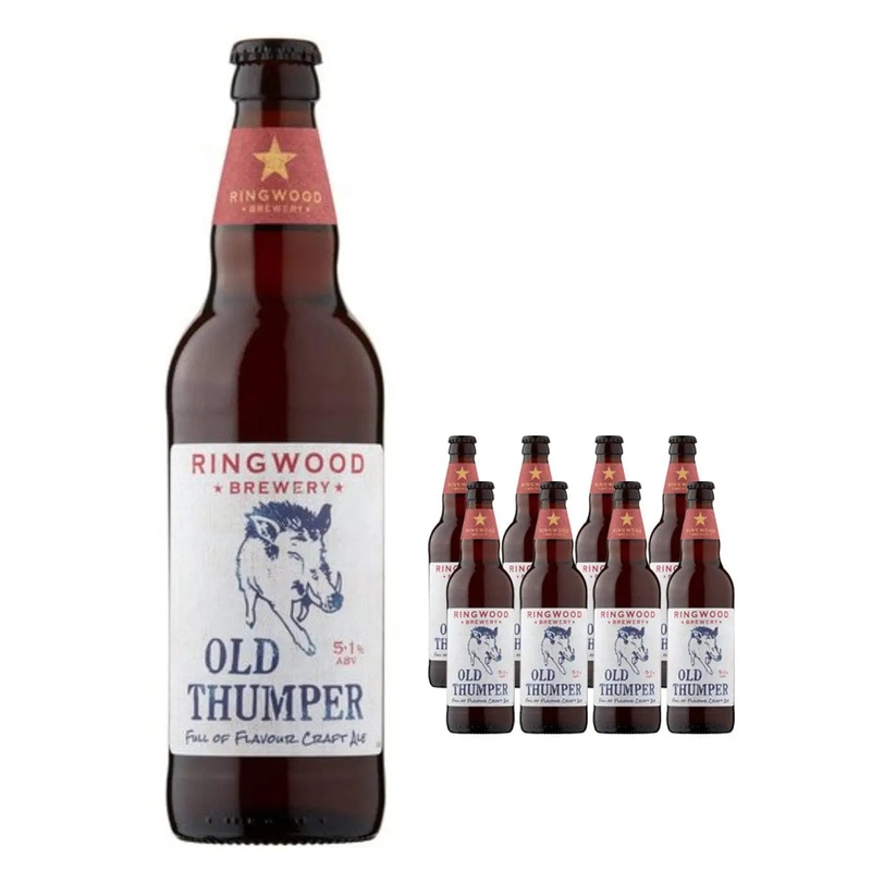 Ringwood Old Thumper Ale Beer Multipack, 8 x 500 ml