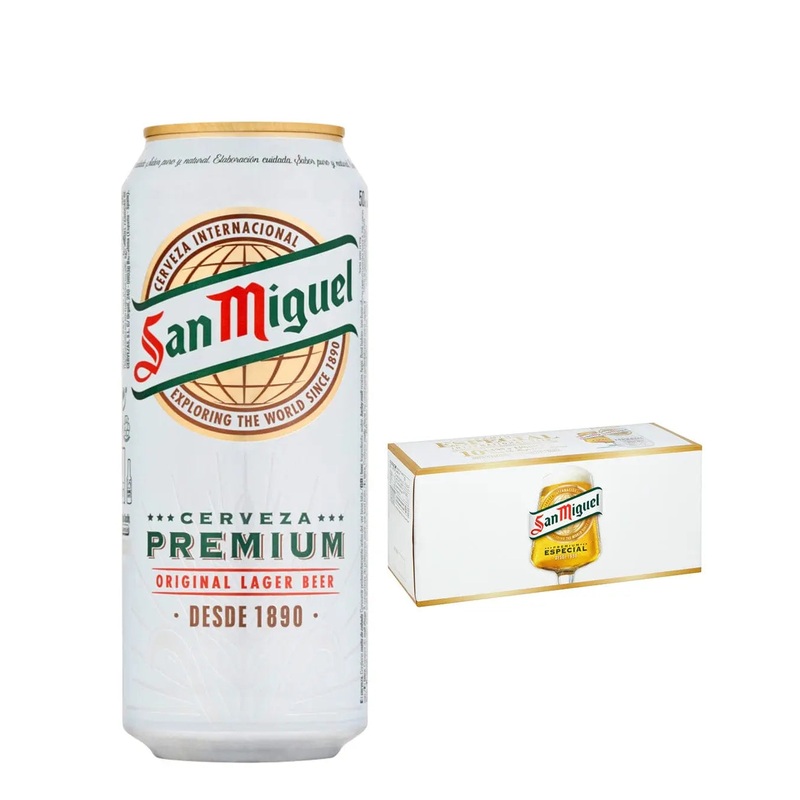 San Miguel Premium Lager Multipack, 24 x 500 ml
