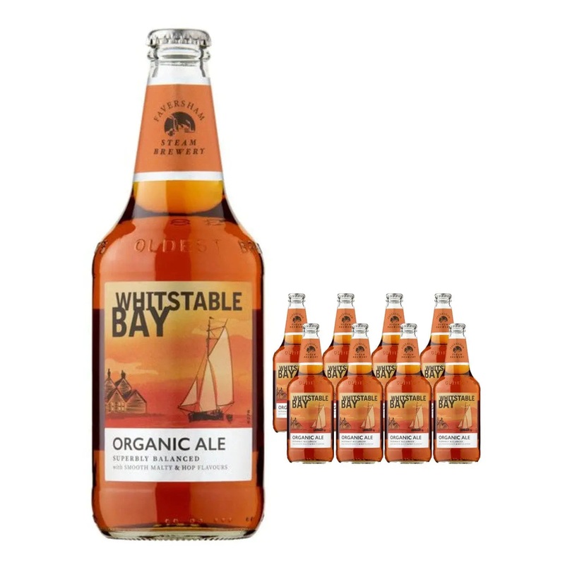 Shepherd Neame Whitstable Bay Organic Beer Multipack, 8 x 500 ml