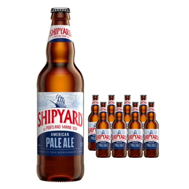Shipyard American Pale Ale Beer Multipack, 8 x 500 ml