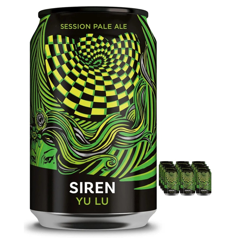 Siren Yu Lu Golden & Pale Beer Can Multipacks, 12 x 330 ml