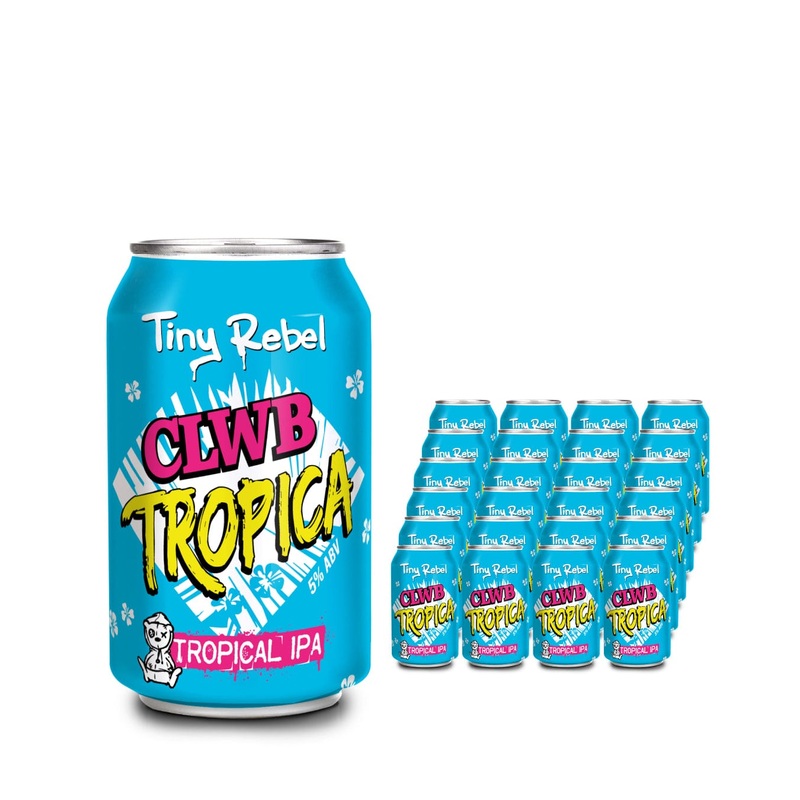 Tiny Rebel Clwb Tropicana Beer Can Multipack, 24 x 330 ml