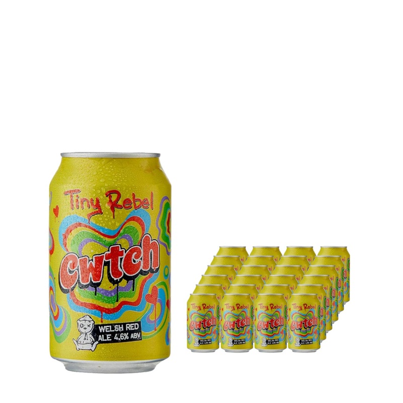 Tiny Rebel Cwtch Beer Multipack, 24 x 330 ml
